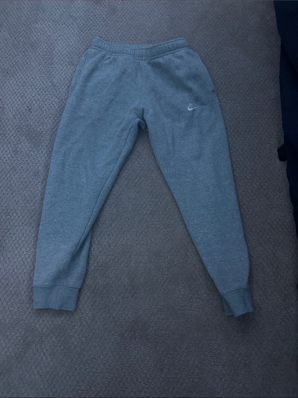 Nike Kids Blue-Gray Fleece Joggers